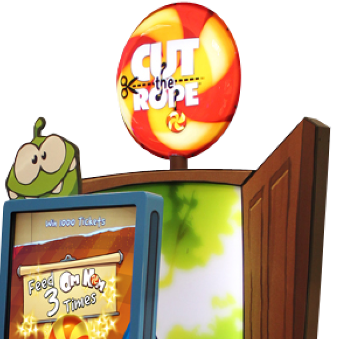 Cut the Rope Arcade Cabinet